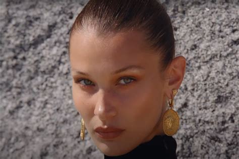 versace perfume spokesperson|blonde model in Versace commercial.